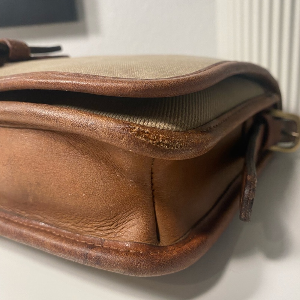 Coach Vintage 1970’s-80’s RARE Twill Shoulder Bag - Picture 15 of 16